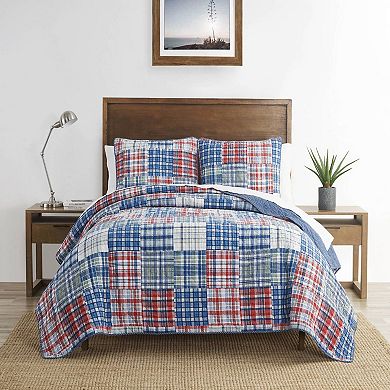 Nautica Raeford Plaid Quilt Set