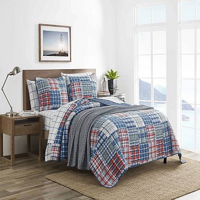 Nautica Raeford Plaid Quilt Set