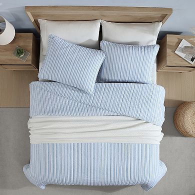 Nautica Coleridge Stripe Quilt Set