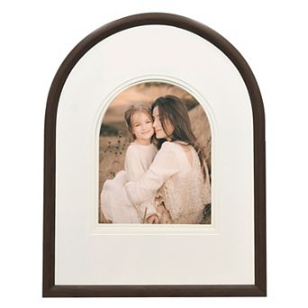 Belle Maison 8" x 10" Arch Portrait Frame Wall Decor