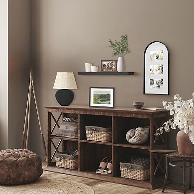 Belle Maison Arched Matted 3-Opening Aluminum Wall Frame