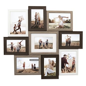 Belle Maison 9-Slot Collage Picture Frame Wall Decor
