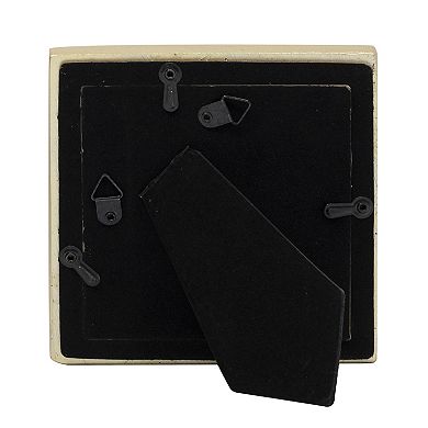 Belle Maison Gold-Tone Embossed Resin Photo Frame Table Decor