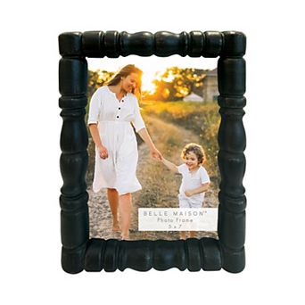 Belle Maison 5" x 7" Decorative Resin Photo Frame Table Decor