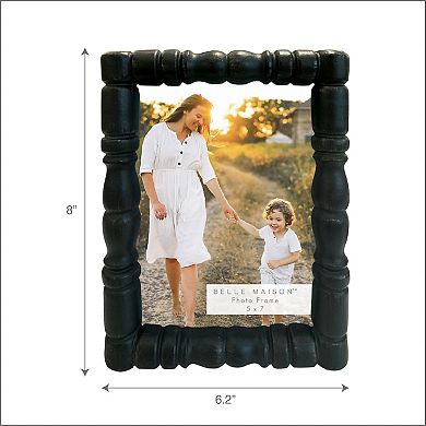 Belle Maison 5" x 7" Decorative Resin Photo Frame Table Decor