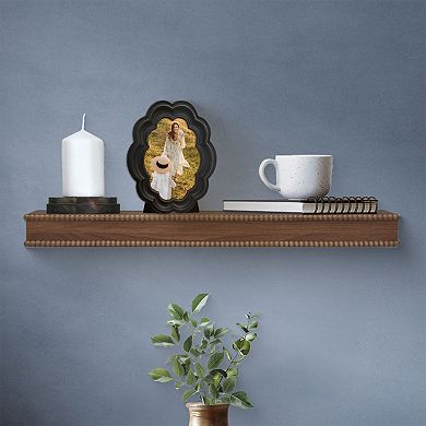 Belle Maison 5" x 7" Oval Resin Photo Frame Table Decor