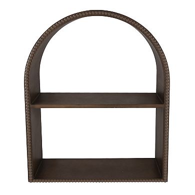 Belle Maison Beaded Arch 2-Tier Shelf