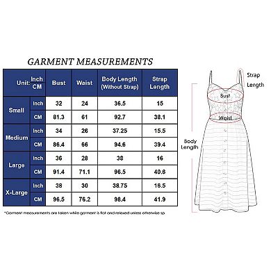 Women's Independence Day Flag Dress With Decorative Buttons