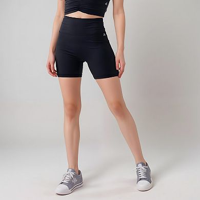 Women's High Waist Biker Shorts with Seamless Design