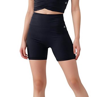 Women's High Waist Biker Shorts with Seamless Design