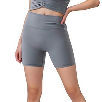 Women's High Waist Biker Shorts with Seamless Design