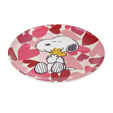 Celebrate Together™ Peanuts Snoopy & Woodstock Valentine's Day Salad Plate