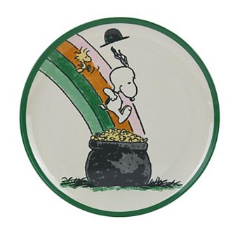 Celebrate Together™ Peanuts Snoopy & Woodstock St. Patrick's Day Salad Plate