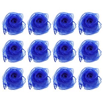 Dance Scarves, 12 pc Square Juggling Scarves 24 by 24 in for Play Magic Music Activity Juggling