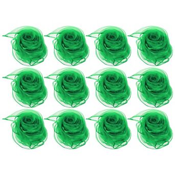 Dance Scarves, 12 pc Square Juggling Scarves 24 by 24 in for Play Magic Music Activity Juggling