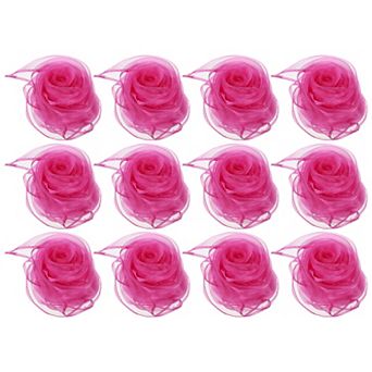 Dance Scarves, 12 pc Square Juggling Scarves 24 by 24 in for Play Magic Music Activity Juggling