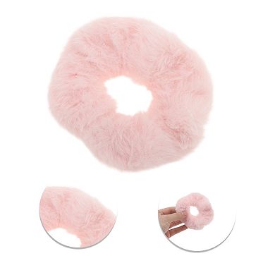 Fashion Plush Scrunchies Hair Elastic Band 1 Pc