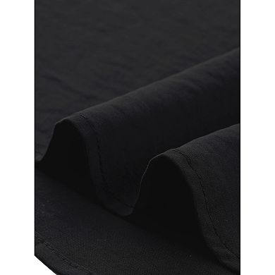 V Neck Button Front Top for Women's Long Sleeve Casual Dressy Top