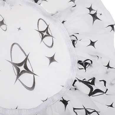 5 Pcs Crown Single Layer Shower Cap for Bathroom