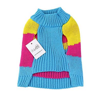 Midlee Retro Abstract Dog Sweater