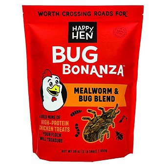Happy Hen Treats Bug Bonanza Chicken Treats - 30 Ounce