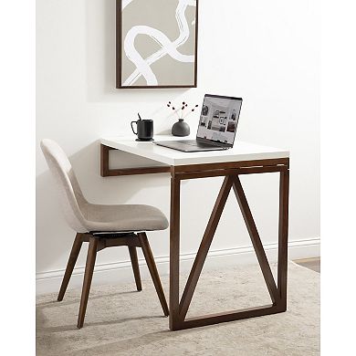 Kaya Wood Wall-Mounted Table