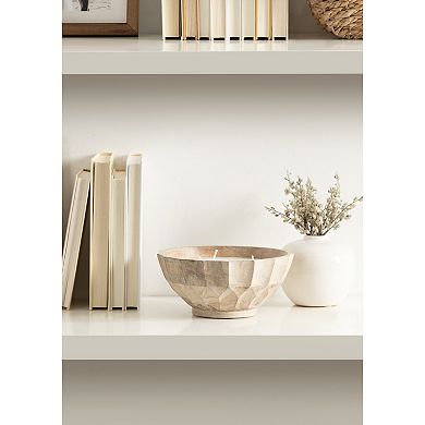 Plete Round Wax Candle Bowl