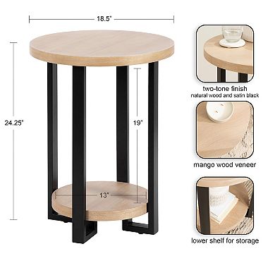 Hendricks Round Side Table