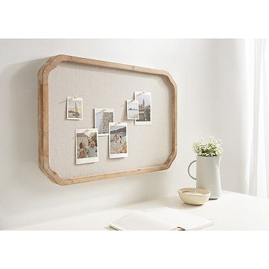 Marston Scalloped Fabric Pinboard