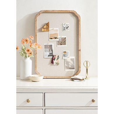 Marston Scalloped Fabric Pinboard