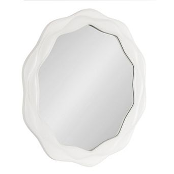 Wavern Round Wavy Mirror