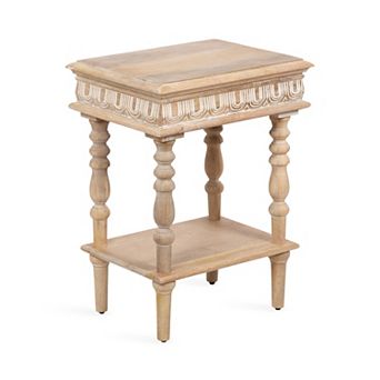 Patresa Wood Side Table
