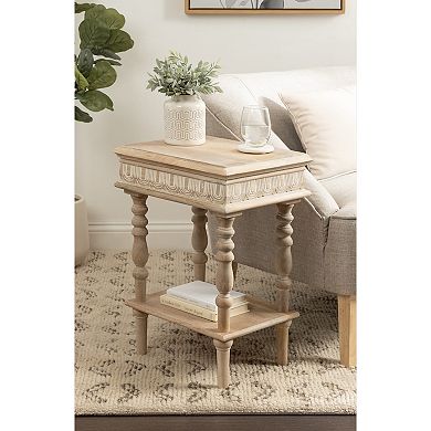 Patresa Wood Side Table