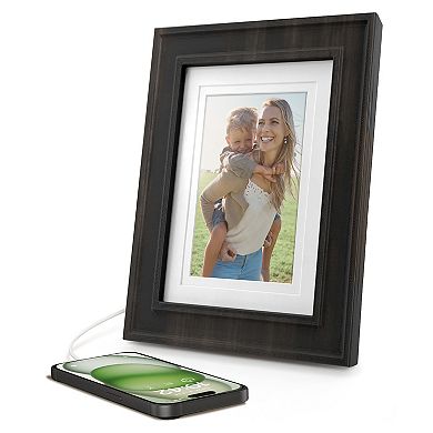 iHome POWERPIC Photo Frame with Triple USB Charging