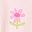 Pink Shapes Floral