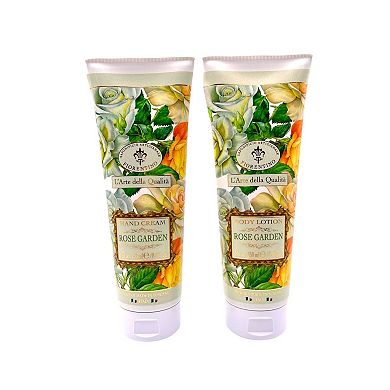 Discover Europe - Made in Italy Giardino Di Rose 2-pc. Hand Cream & Body Lotion Set