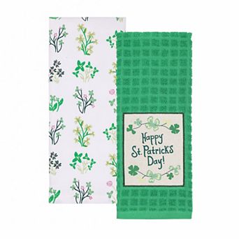 Celebrate Together™ St. Patrick's Day 2 pk Patch Kitchen Towels