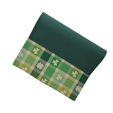 Celebrate Together St. Patrick's Day Shamrock Plaid Reversible Placemat