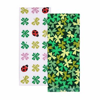 Celebrate Together™ St. Patrick's Day 2 pk Shamrock Toss Kitchen Towels