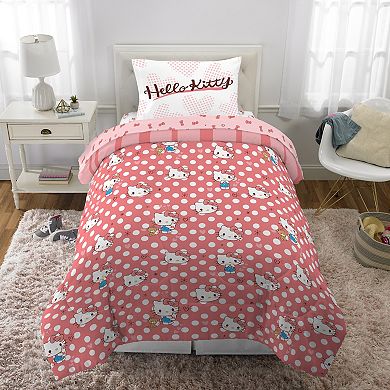 Hello Kitty Loving Blush Sheet Set with Pillowcase
