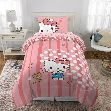 Hello Kitty Loving Blush Sheet Set with Pillowcase