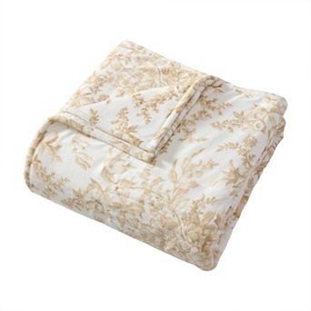 Laura Ashley Bedford Floral Print Blanket