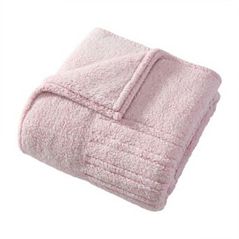Laura Ashley Clarabelle Plush Blanket