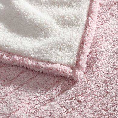 Laura Ashley Clarabelle Plush Blanket
