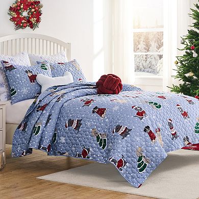 Greenland Home Fashions Winter Whiskers Quilt Set