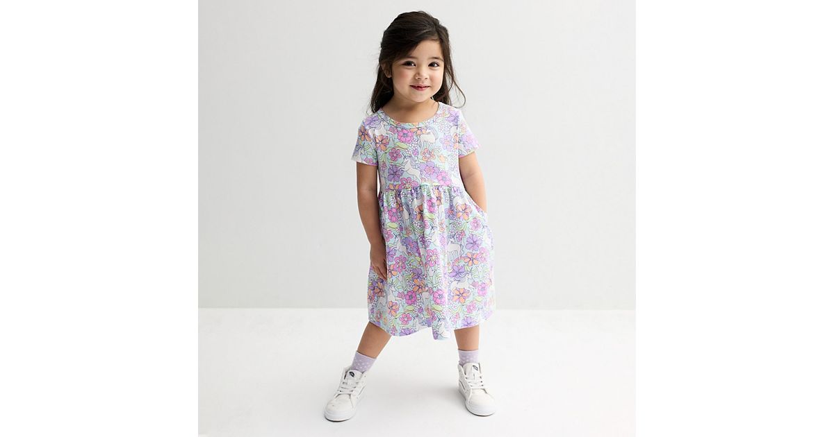children's easter dresses Toddler Girl & Outfits * Satin Ribbon on the back to tie and adjust for sizing Toddler Girl Easter Kids Dresses
