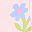 Pink Shapes Floral