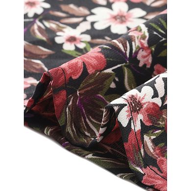 Vintage Patchwork Dress for Women's Maxi Swing Square Neck Party Dress