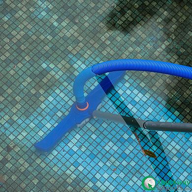 Quickway Imports 20" Vacuum Head Swivel Hose Connection Durable Nylon Bristles Brush for Pool