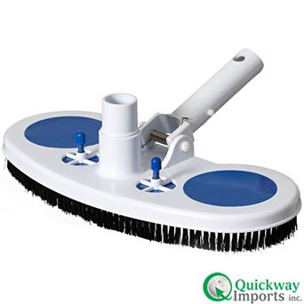 Quickway Imports Pool Surface Cleaner Vacuum Head with Air-Relief Valves & Swivel Hose Connector